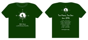 2014 walking tour t-shirt